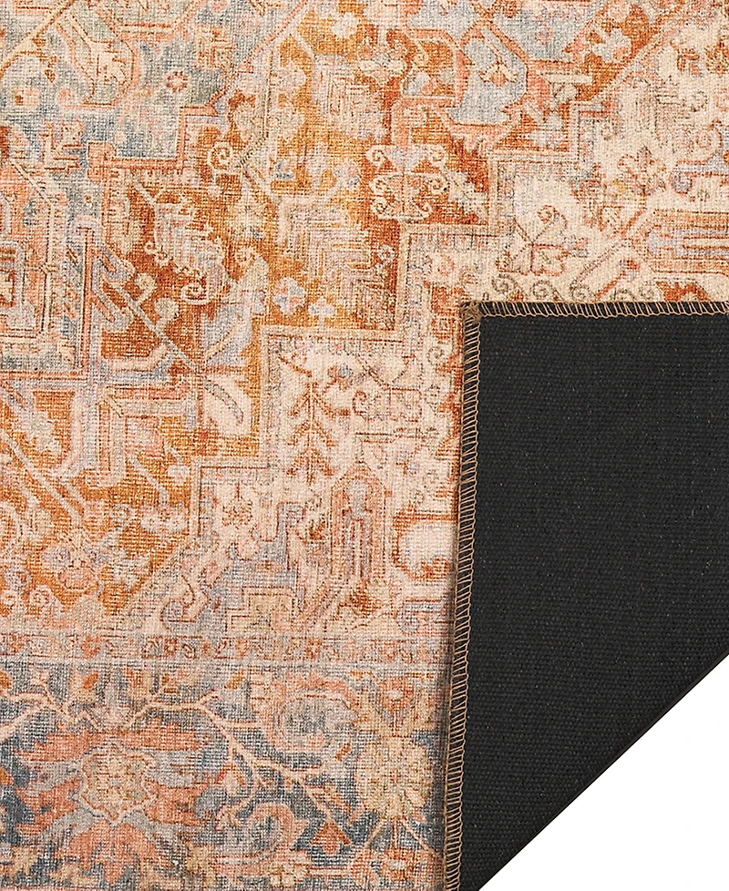 Kas London Machine Washable 4801 3'9" x 5'6" Area Rug
