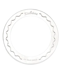 Mrs. Anderson's Baking Pie Crust Protector Shield, Pie Weights, and Easy Crust Maker, For 9.5" and 10" Pies