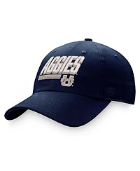 Men's Top of the World Navy Utah State Aggies Slice Adjustable Hat