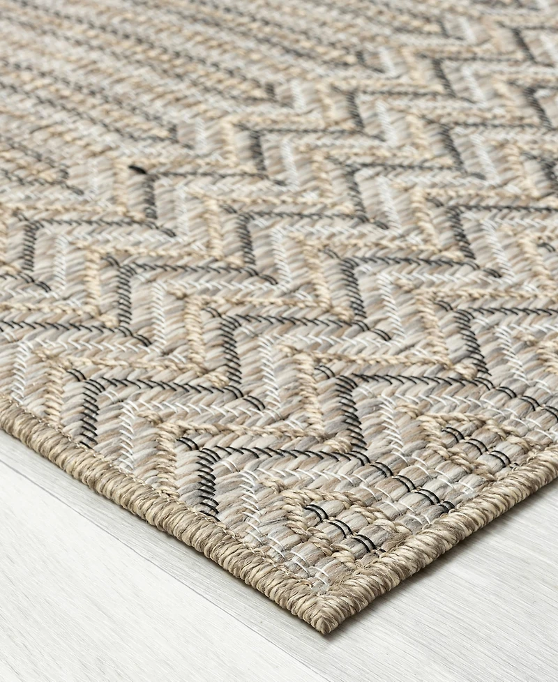 Lr Home Oliva Oliva-117 7'10" x 9'6" Outdoor Area Rug
