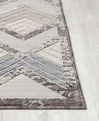 Closeout! Lr Home Wagner WAGNR82292 5' x 7' Outdoor Area Rug