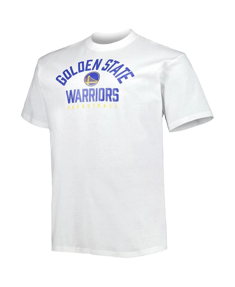 Men's Fanatics Royal, White Golden State Warriors Big and Tall Two-Pack T-shirt Set