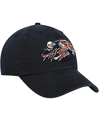 Men's '47 Brand Black Distressed Cincinnati Bengals Gridiron Classics Franchise Legacy Fitted Hat