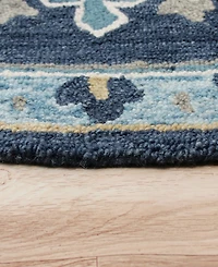Lr Home Valentin Vlnta-569 5' x 5' Round Area Rug