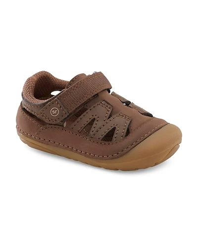 Stride Rite Big Boys Soft Motion Adam Leather Sandals
