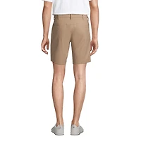 Lands' End Men's 9" Straight Fit Flex Performance Chino Golf Shorts
