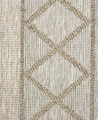 Closeout! Lr Home Oliva OLIVA82118 7'10" x 9'6" Outdoor Area Rug