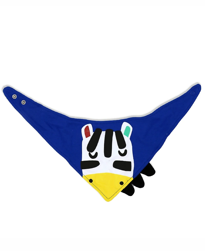 Lily & Jack Baby Boys Zebra T Shirt, Shorts and Bib, 3 Piece Set