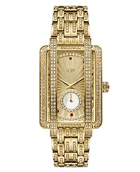 Jbw Women's Mink Platinum Series 18k Gold-plated Stainless Steel Watch, 28mm
