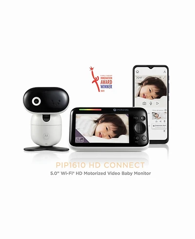 Motorola Hd Connect 5.0" Wi-Fi Hd Motorized Video Baby Monitor