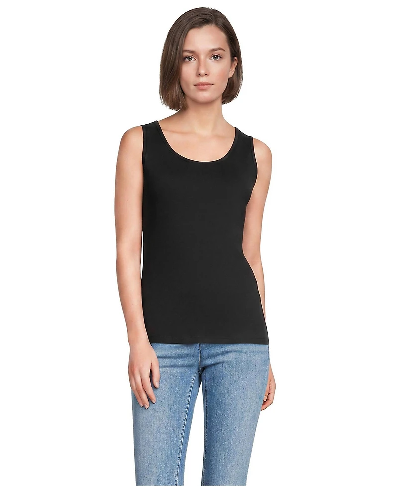 Lands' End Women's Cotton Tank Top