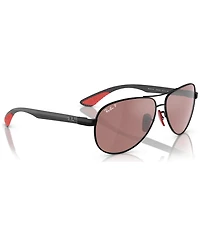 Ray-Ban Men's Polarized Sunglasses, RB8331M Scuderia Ferrari Collection