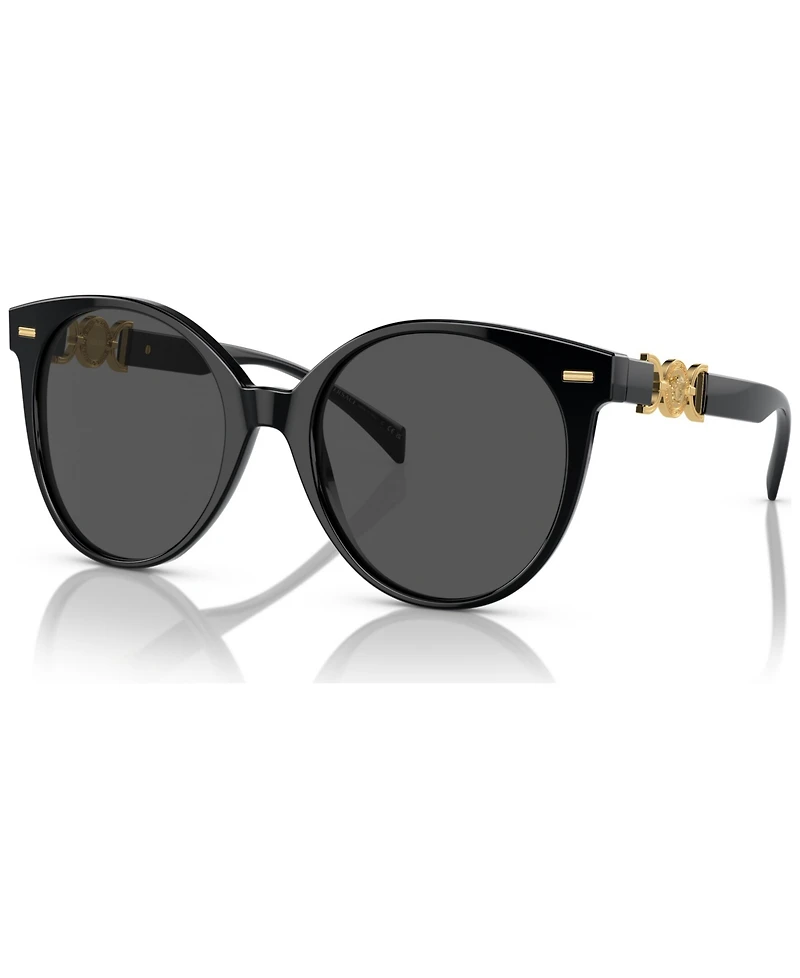 Versace Women's Low Bridge Fit Sunglasses, VE4442F