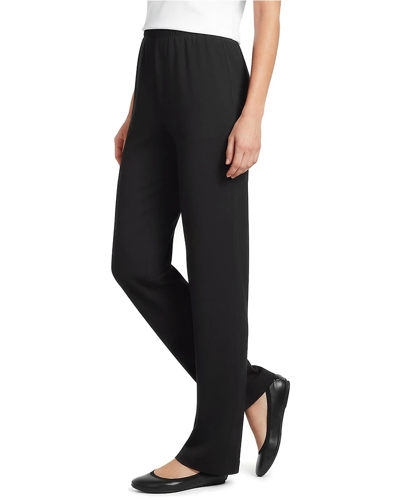 Lands' End Women's Tall Sport Knit High Rise Pants