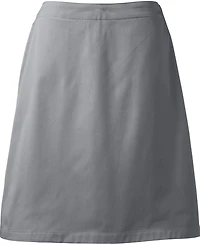 Lands' End Women's Blend Chino Skort Top of Knee