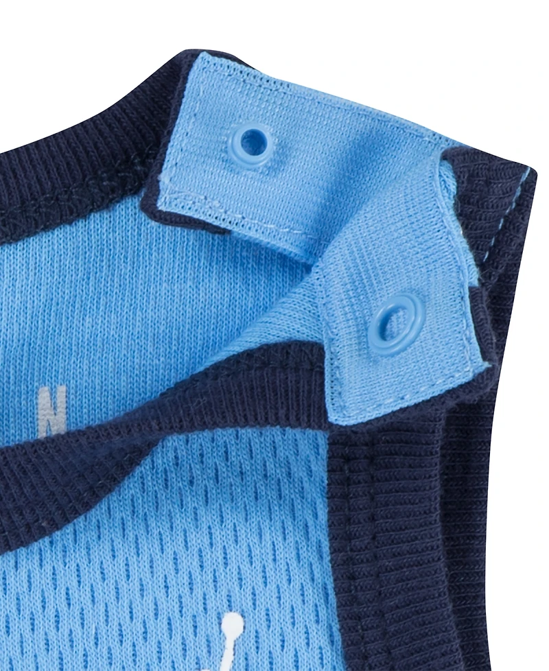 Jordan Baby Boys and Baby Girls Mesh Jersey Gift Box, 3 Piece Set