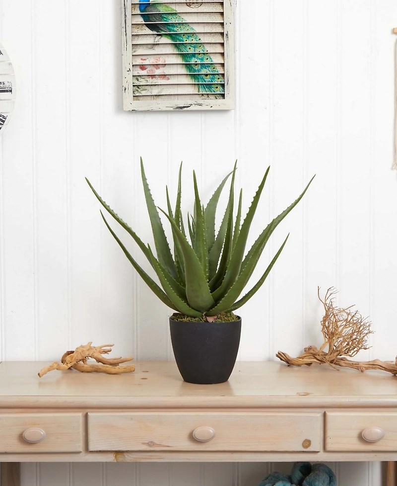 Nearly Natural Aloe Artificial Plant