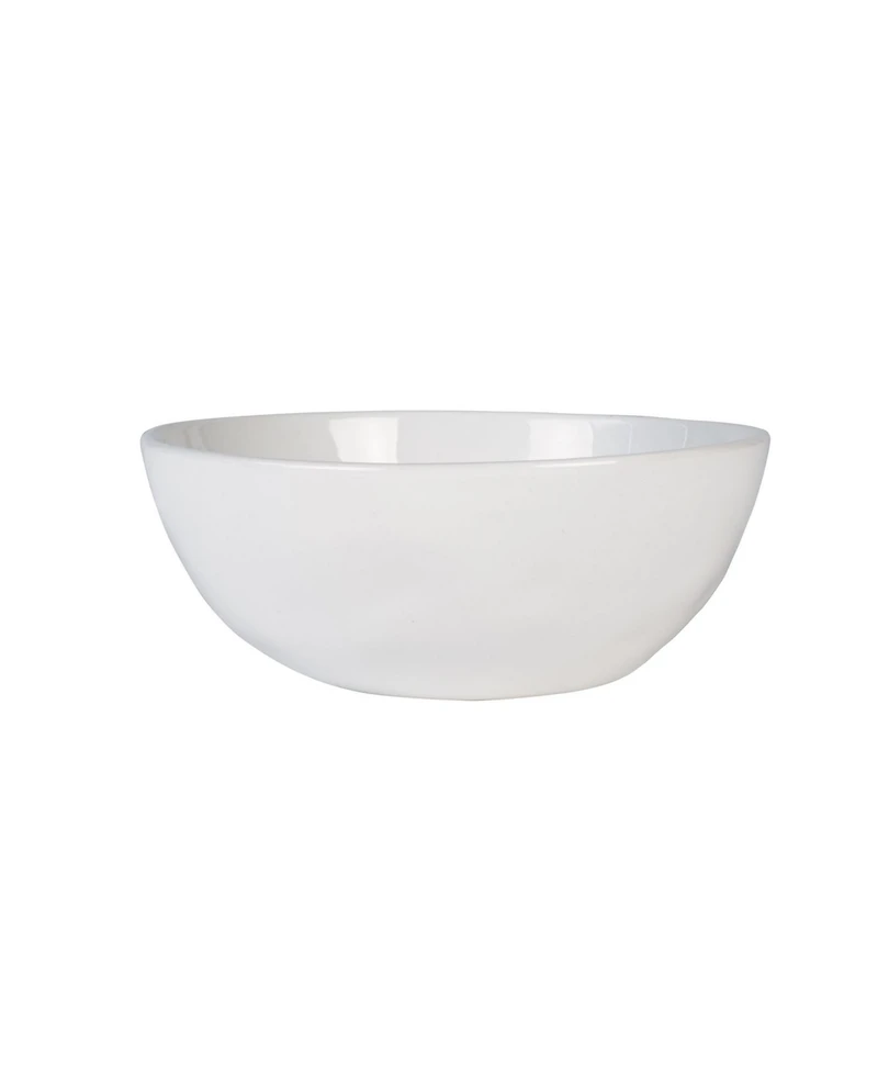Fitz and Floyd Everyday Whiteware Soup Cereal Bowl 4 Piece Set