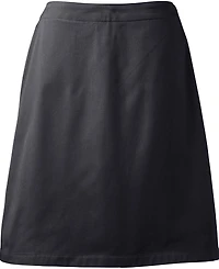 Lands' End Women's Blend Chino Skort Top of Knee