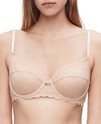 Calvin Klein Seductive Comfort With Lace Full Coverage Bra QF1741