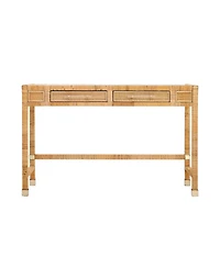 Tov Furniture Amara Natural Rattan Desk
