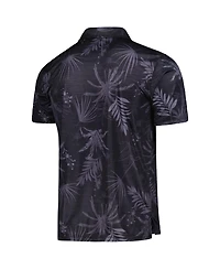 Men's Colosseum Black Iowa Hawkeyes Palms Team Polo Shirt