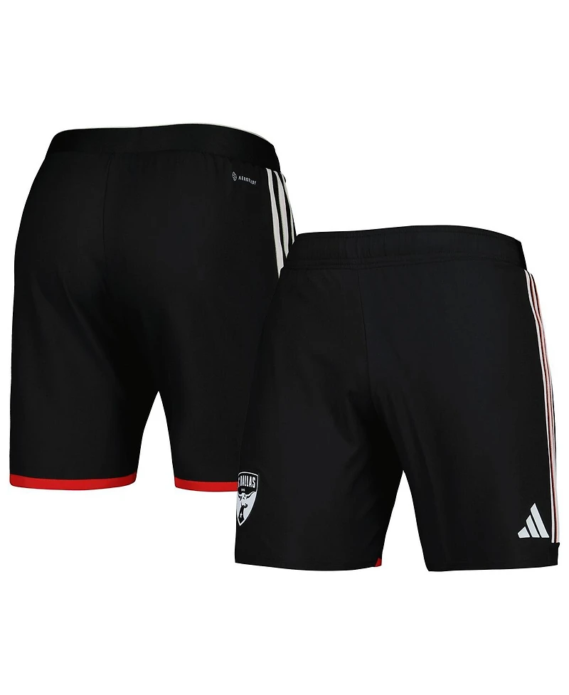 Men's adidas Black Fc Dallas 2023 Away Aeroready Authentic Shorts