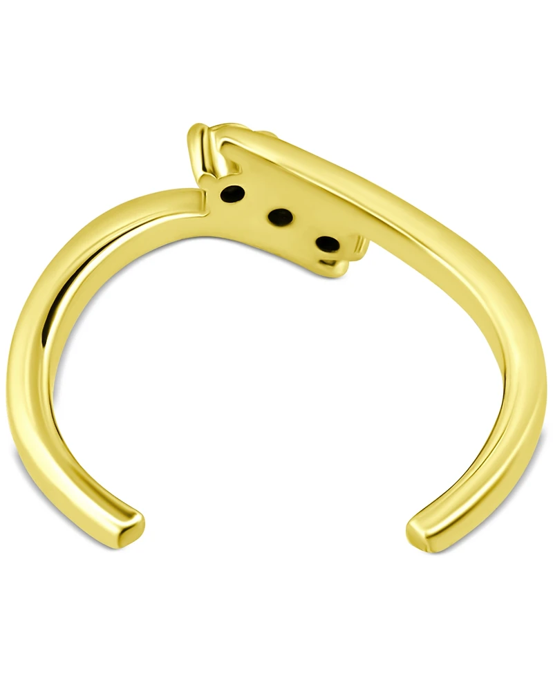 Giani Bernini Cubic Zirconia Three Stone Toe Ring, Created for Macy's