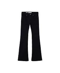 Mango Women's Medium-Rise Flared Jeans