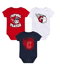 Newborn and Infant Boys Girls Red, Navy