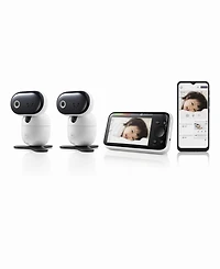 Motorola Connect 5.0" Wi-Fi Hd Motorized Video Baby Monitor, 2 Camera Set