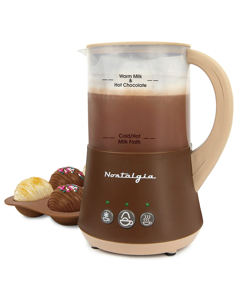 Nostalgia 8.14" Frother Hot Chocolate Maker
