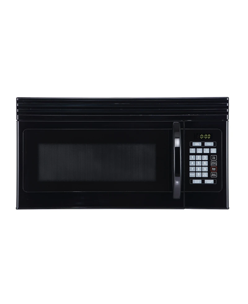 Black & Decker Over The Range 1.6 Cubic Feet Microwave with Top Mount Air Recirculation Vent