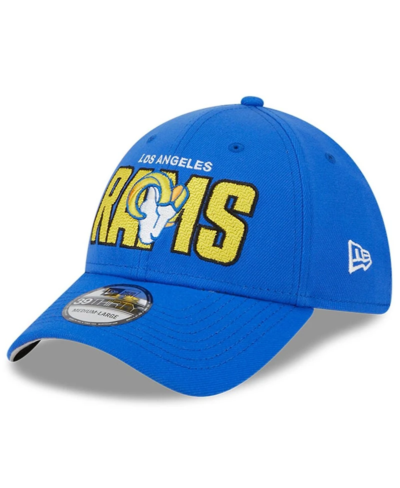 Men's New Era Royal Los Angeles Rams 2023 Nfl Draft 39THIRTY Flex Hat