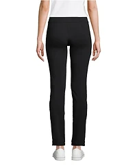 Lands' End Petite Starfish Mid Rise Slim Leg Pants