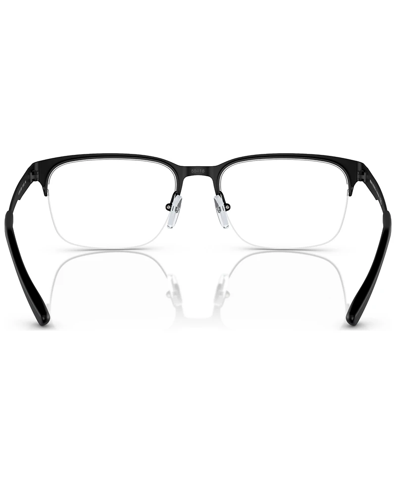 A|X Armani Exchange Men's Rectangle Eyeglasses, AX1060 55