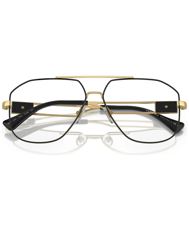 Versace Men's Pilot Eyeglasses, VE1287 59