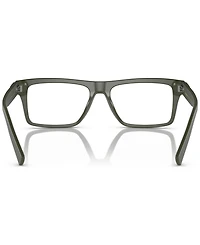 Dolce&Gabbana Men's Rectangle Eyeglasses, DG3368 52