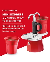Bialetti Set Mini "R" 2TZ Plus 2 Bicchierini Coffeemaker