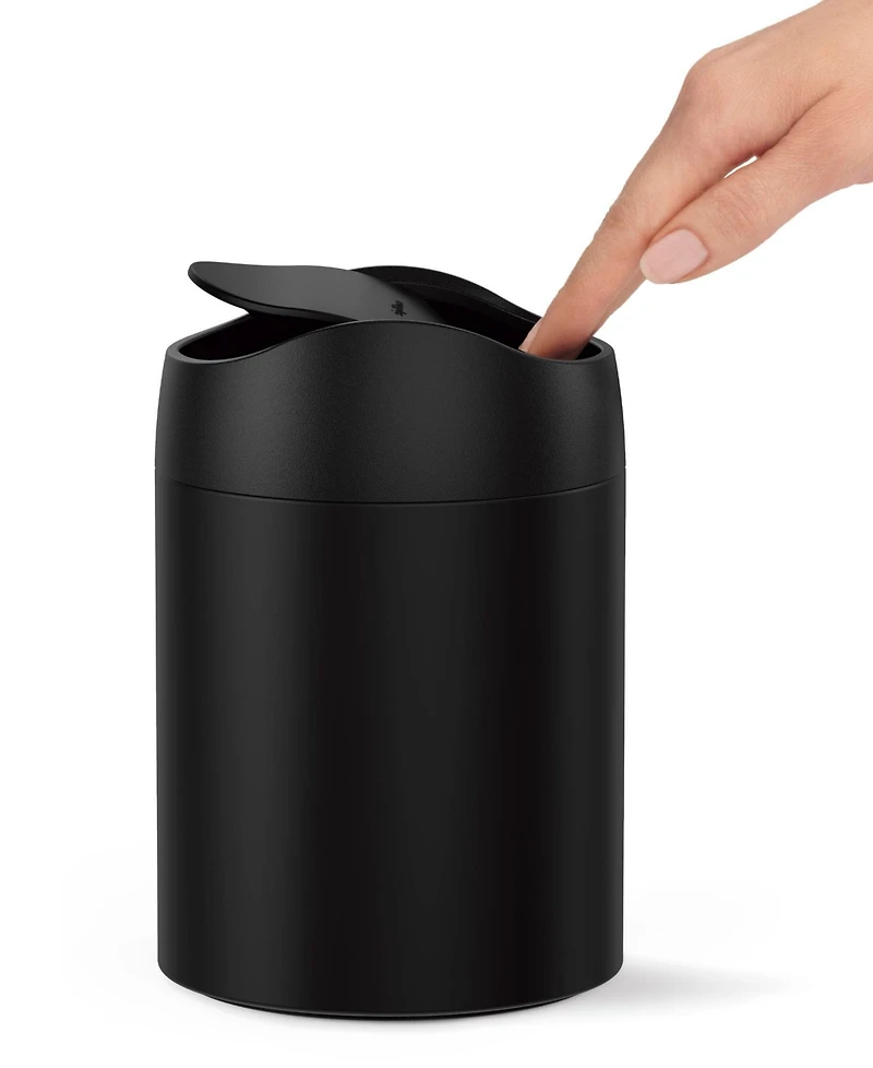 Simplehuman 1.5 Liter Countertop Bathroom Trash Can