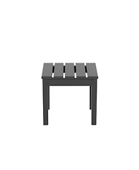 WestinTrends Outdoor Patio Modern Adirondack Side Table