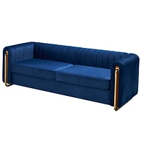 Simplie Fun Modern Velvet Sofa Iii