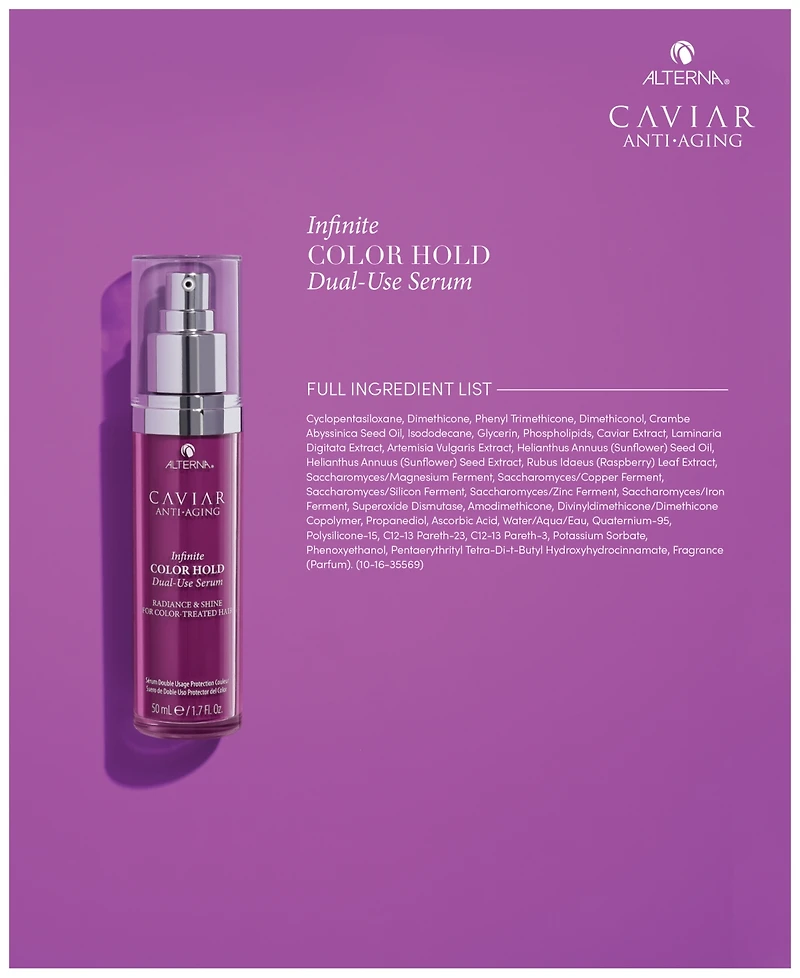 Alterna Caviar Anti-Aging Infinite Color Hold Dual-Use Serum, 1.7 oz.