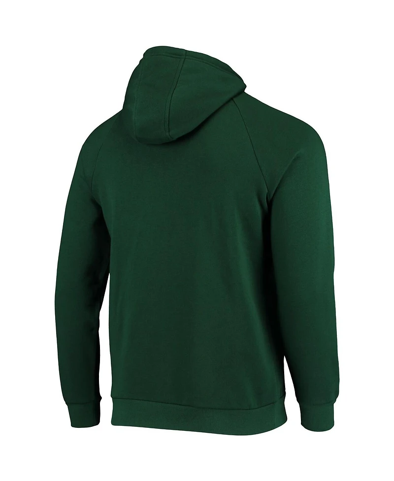 Men's Under Armour Green Fort Wayne TinCaps All Day Raglan Fleece Pullover Hoodie