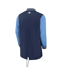 Men's Nike Navy Tampa Bay Rays Dugout Performance Full-Zip Jacket