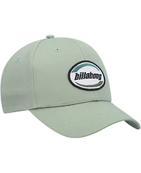 Men's Billabong Green Walled Snapback Hat