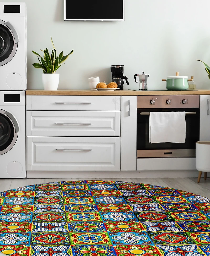 Dalyn Kendall Kitchen KE20 8' x 8' Round Area Rug