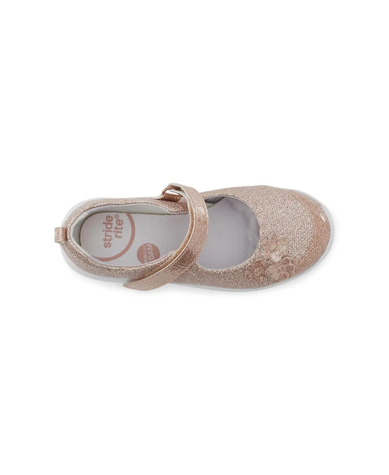Stride Rite Little Girls Holly-Adapt Synthetic Shoes