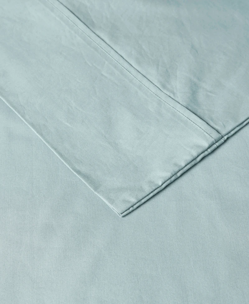 Madison Park Peached Cotton Percale 3-Pc. Sheet Set, Twin