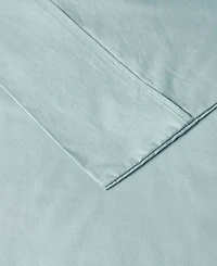 Madison Park Peached Cotton Percale 3-Pc. Sheet Set, Twin